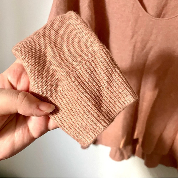 Madewell Kimball Pullover Sweater Pink Merino Wool Alpaca Blend - Picture 8 of 10